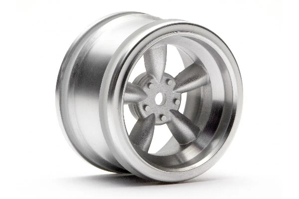 HPI Racing Vintage 5 Spoke Wheel 31Mm Mat Chrome 6Mm Offset