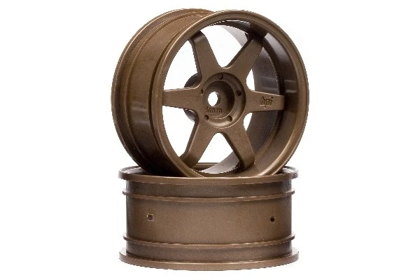 HPI Racing TE37 Wheel 26Mm Bronze (6Mm Offset)