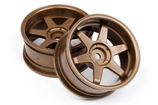 HPI Racing TE37 Wheel 26Mm Bronze (6Mm Offset) – view 2