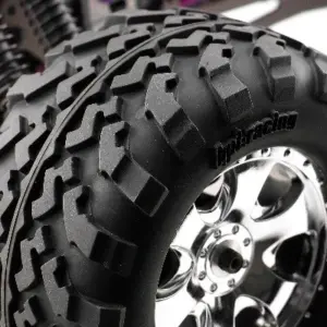 HPI Racing Mounted Gt2 Tyre S Compound on Warlock Wheel CRM – view 3