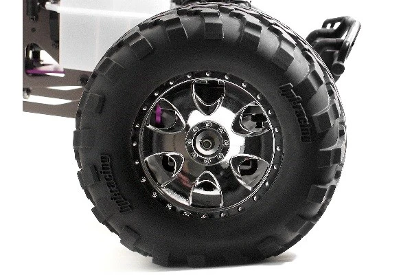 HPI Racing Mounted Gt2 Tyre S Compound on Warlock Wheel CRM – view 4