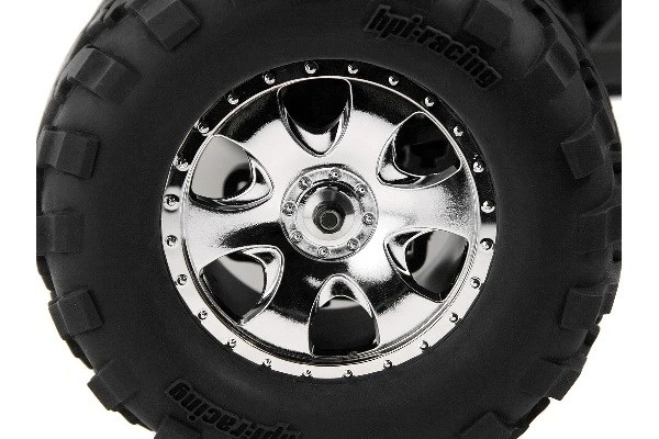 HPI Racing Mounted Gt2 Tyre S Compound on Warlock Wheel CRM – view 5