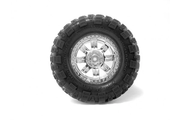 HPI Racing Mounted Super Mud Tire 165X88Mm Ringz Wheel SHNCRM