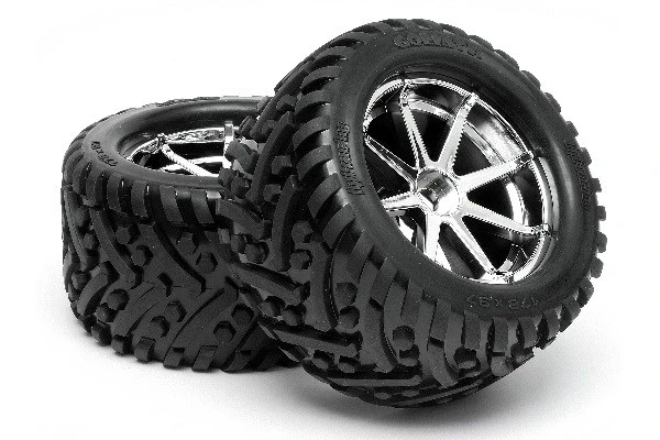 HPI Racing Mounted Goliath Tire 178X97Mm on Blast Wheel CRM