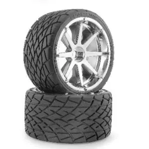 HPI Racing Mounted Phaltline Tire 140X70Mm on Blast Wheel CRM – view 2
