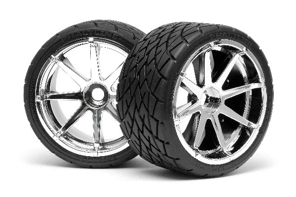 HPI Racing Mounted Phaltline Tire 140X70Mm on Blast Wheel CRM – view 3