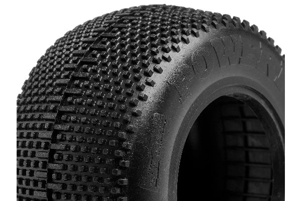 HPI Racing Powerpin 2.2 Inch Mt Tire (White/2Pcs)