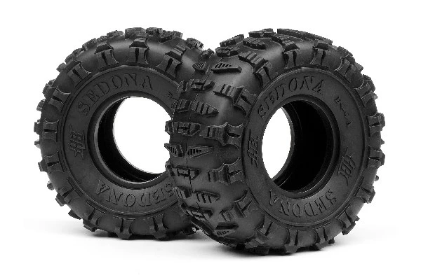 HPI Racing Sedona Tire (White/Rock Crawler/2Pcs)