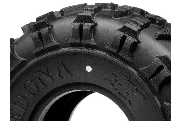 HPI Racing Sedona Tire (White/Rock Crawler/2Pcs)
