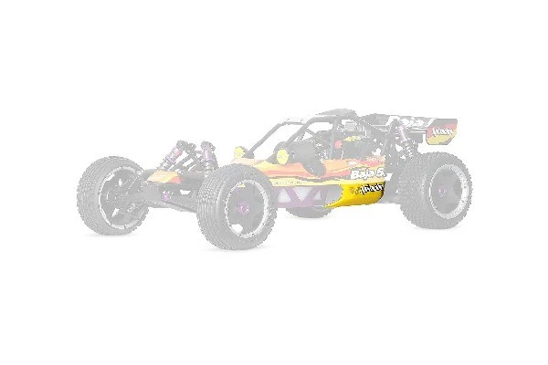 HPI Racing Baja 5b-1 Buggy Clear Side Body (Left/Right)