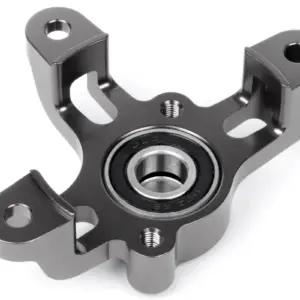 HPI Racing Heavy Duty Aluminum Pinion/Clutch Mount (Gunmetal)