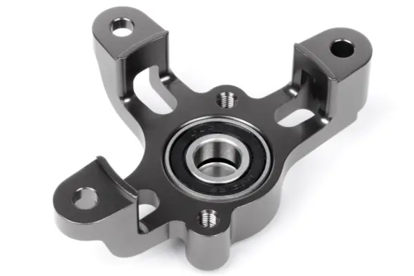 HPI Racing Heavy Duty Aluminum Pinion/Clutch Mount (Gunmetal)
