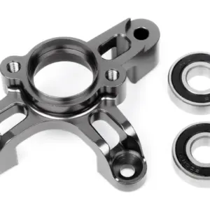 HPI Racing Heavy Duty Aluminum Pinion/Clutch Mount (Gunmetal)