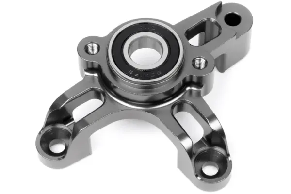 HPI Racing Heavy Duty Aluminum Pinion/Clutch Mount (Gunmetal)