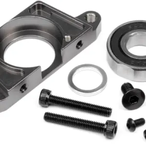 HPI Racing Hd Aluminum Spur Gear Mount (Gunmetal) – view 2