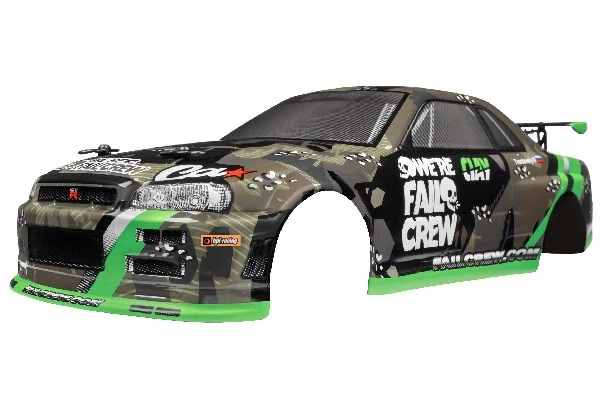 HPI Racing FAIL CREW NISSAN SKYLINE R34 GT-R BODY (150MM)