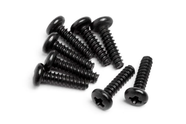 Maverick RC Round Head Screw M2x8mm (8Pcs)