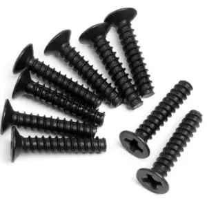 Maverick RC Countersunk Cross Head Self-TapScrew M3x15mm 9Pcs