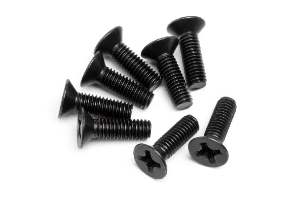 Maverick RC COUNTERSUNK SCREW M3X10MM (4PCS)