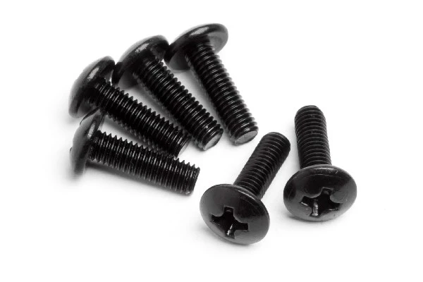 Maverick RC Round Head Screw M3x10mm (6Pcs)