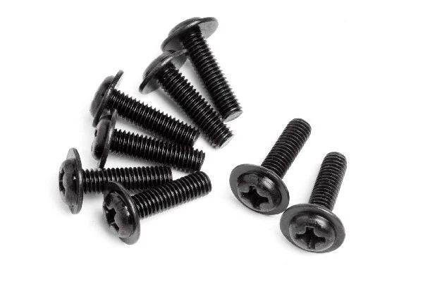 Maverick RC DOMED HEAD DISC SCREW M3X10 (8 )
