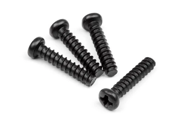 Maverick RC Ball Head Self-Tapping Screw 2.6x12mm (4Pcs)