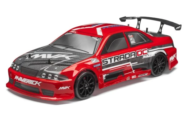 Maverick RC DRIFT CAR PAINTED BODY RED (DC)