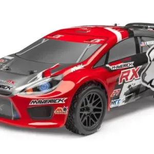 Maverick RC RALLY PAINTED BODY RED (RX)