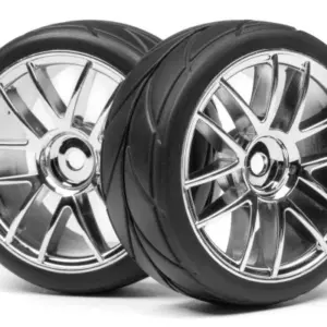 Maverick RC WHEEL AND TIRE SET (2PCS) (TC)