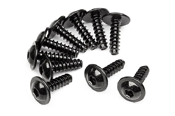 Maverick RC T.P FLANGED SCREW M3X10MM (10 PCS)