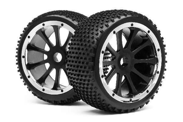 Maverick RC BLACKOUT ST MOUNTED WHEEL AND TYRE PR