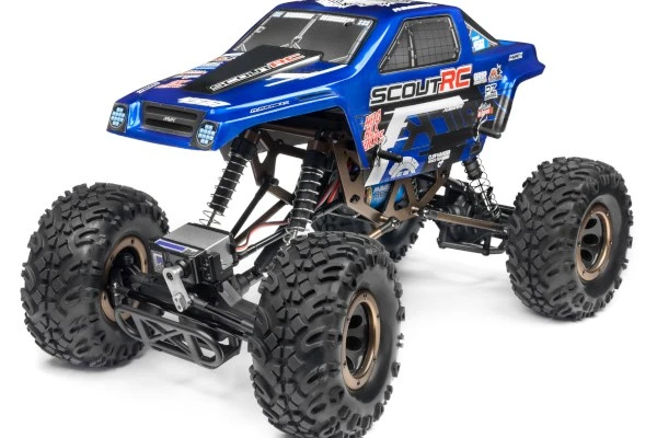 Maverick RC CLEAR SCOUT RC BODYSHELL W/Decals