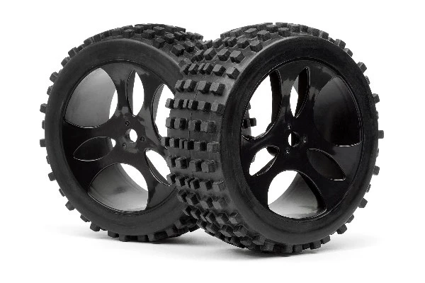 Maverick RC Mounted Wheels and Tyres 2 PCS (Vader XB)