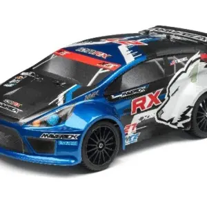 Maverick RC CLEAR RALLY BODY WITH DECALS (ION RX)