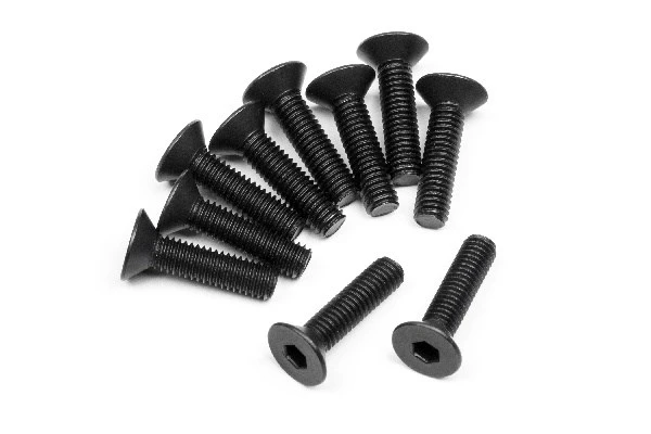 Maverick RC FLAT HEAD SCREW M3X12MM (10PCS)