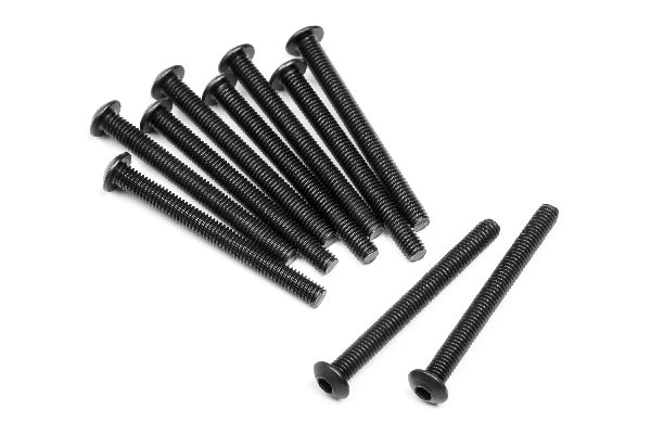 Maverick RC BUTTON HEAD SCREW M3X30MM (10PCS)