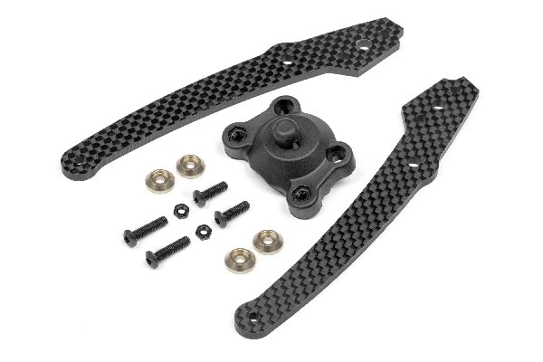 Maverick RC CARBON FIBER FRONT CHASSIS BRACE