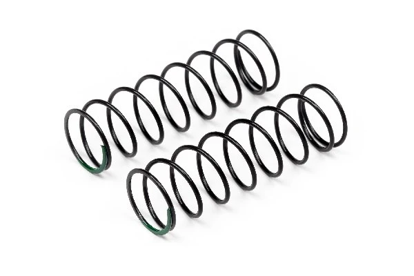 Maverick RC SHOCK SPRING FRONT SOFT 1.3X60X8.5 (GREEN/2PCS)