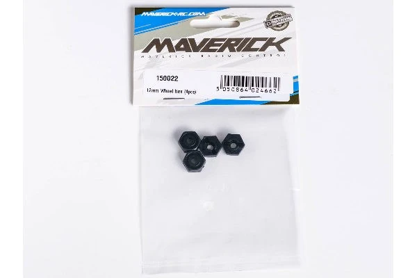 Maverick RC 12mm Wheel Hex (4pcs)