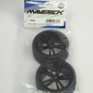 Maverick RC MOUNTED WHEEL AND TYRE SET (XB/REAR/2PCS)