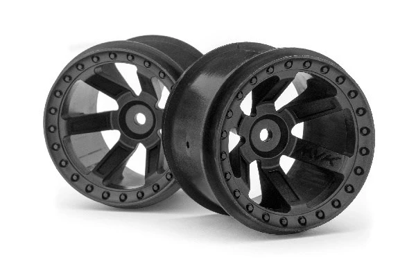 Maverick RC Quantum MT Wheel (Black/2pcs)