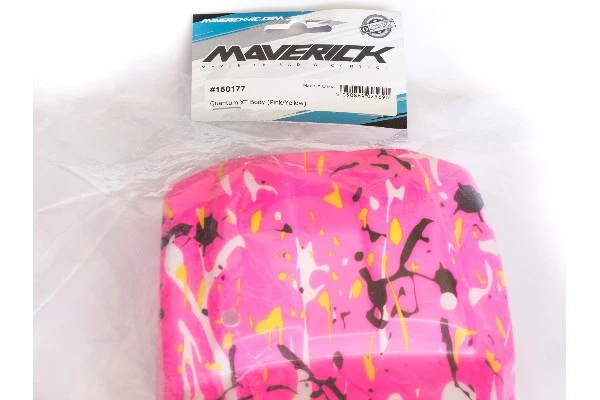 Maverick RC Quantum XT Body (Pink/Yellow)