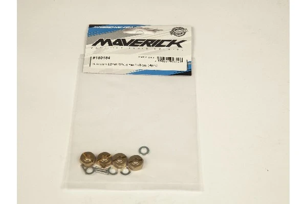 Maverick RC Aluminum 12mm Wheel Hex Hub Set (4pcs)