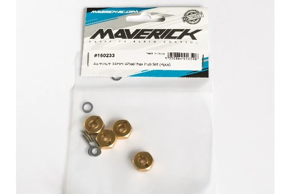 Maverick RC 14mm Wheel Hex Hub Set (4pcs)