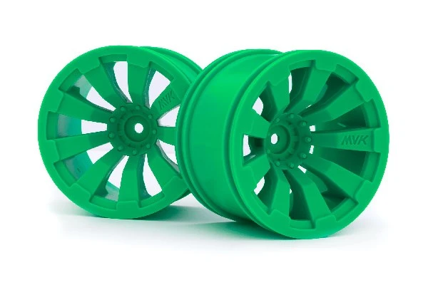 Maverick RC Quantum+ XT 3.2in Wheel (Green/2pcs)