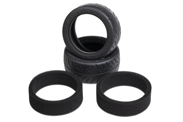 Maverick RC Tredz Vortex Belted Tire (95x42mm/2.6-3.0in/2pcs)