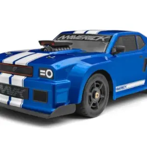 Maverick RC QuantumR Muscle Car Body - Blue