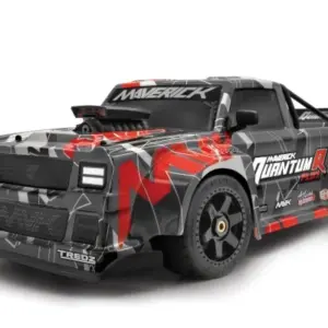 Maverick RC QuantumR Race Truck Body (Black/Red)