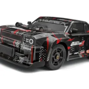 Maverick RC QuantumR Muscle Car Body - Black/Red