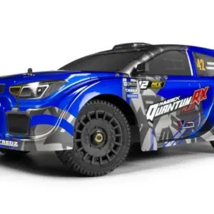Maverick RC QuantumRX Rally Car Body - Blue